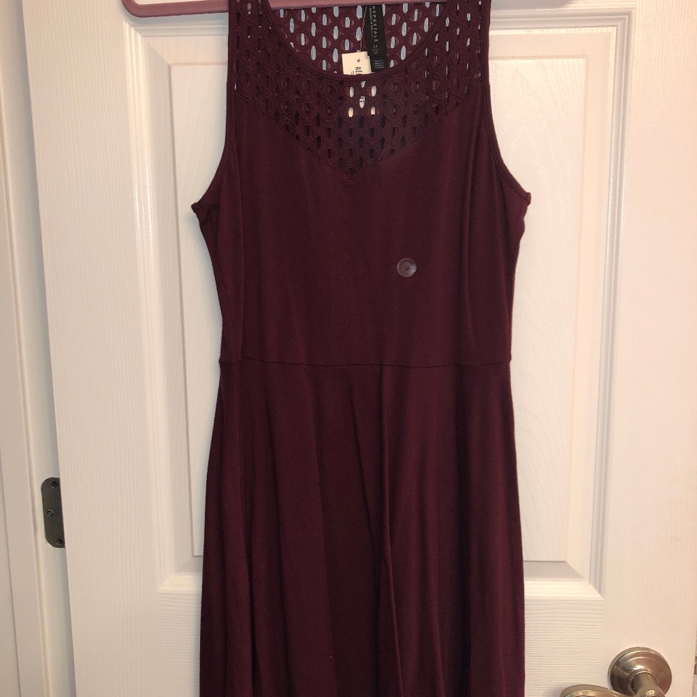 Maroon Dress